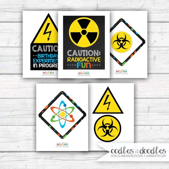 Remarkable image intended for printable mad science sign Divine image within printable mad science sign