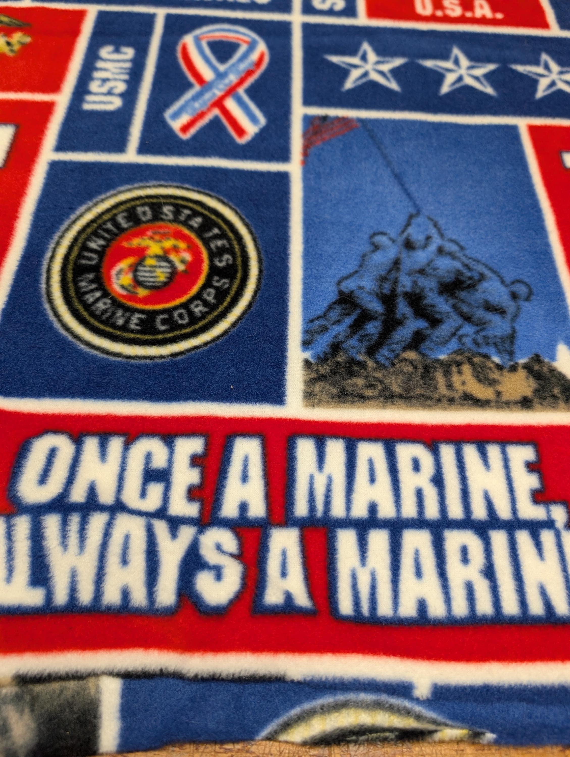 USA U.S. Marine Corps Semper Fi ブランケット 商品の説明商品説明
