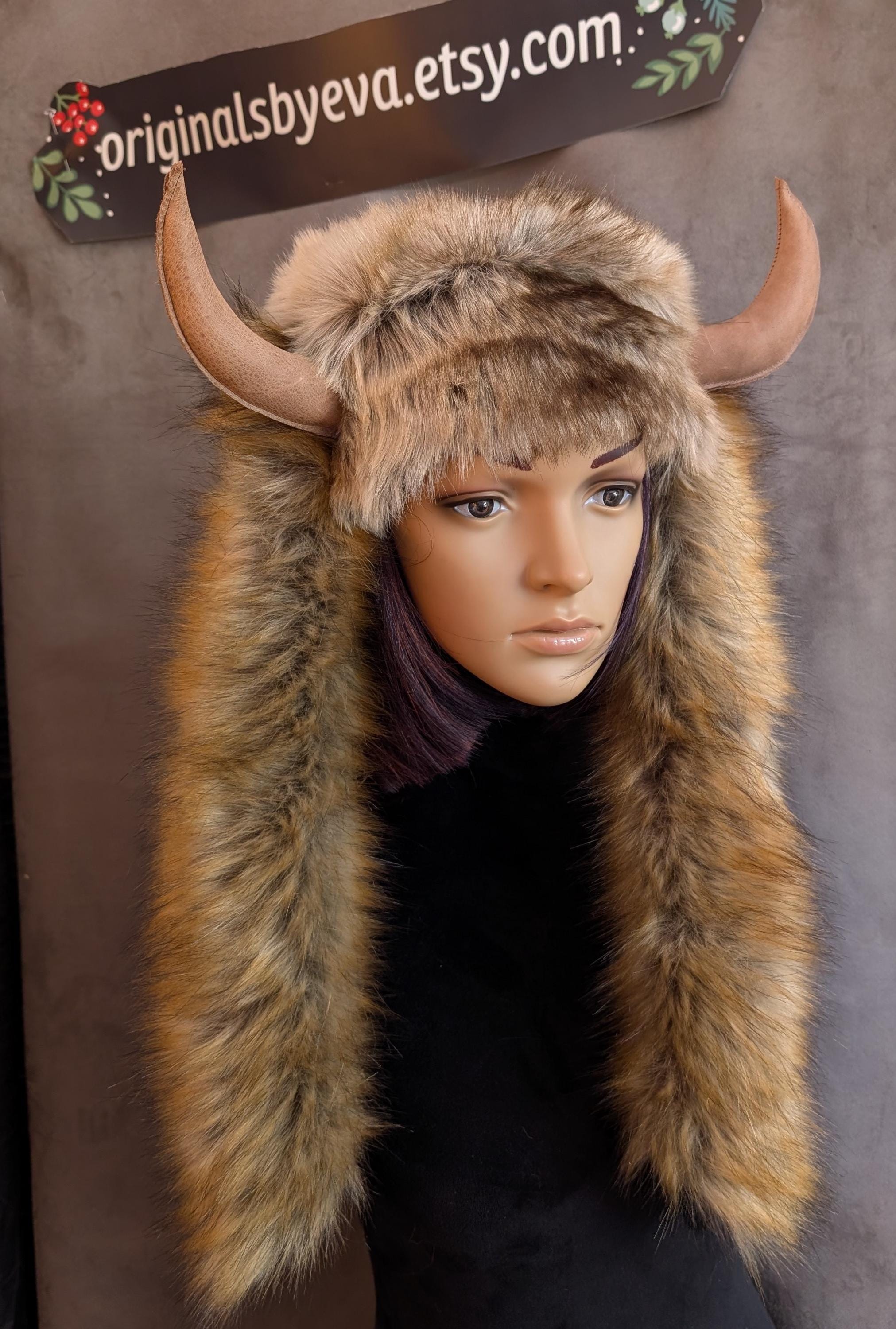 Brown Buffalo Trapper Hat
