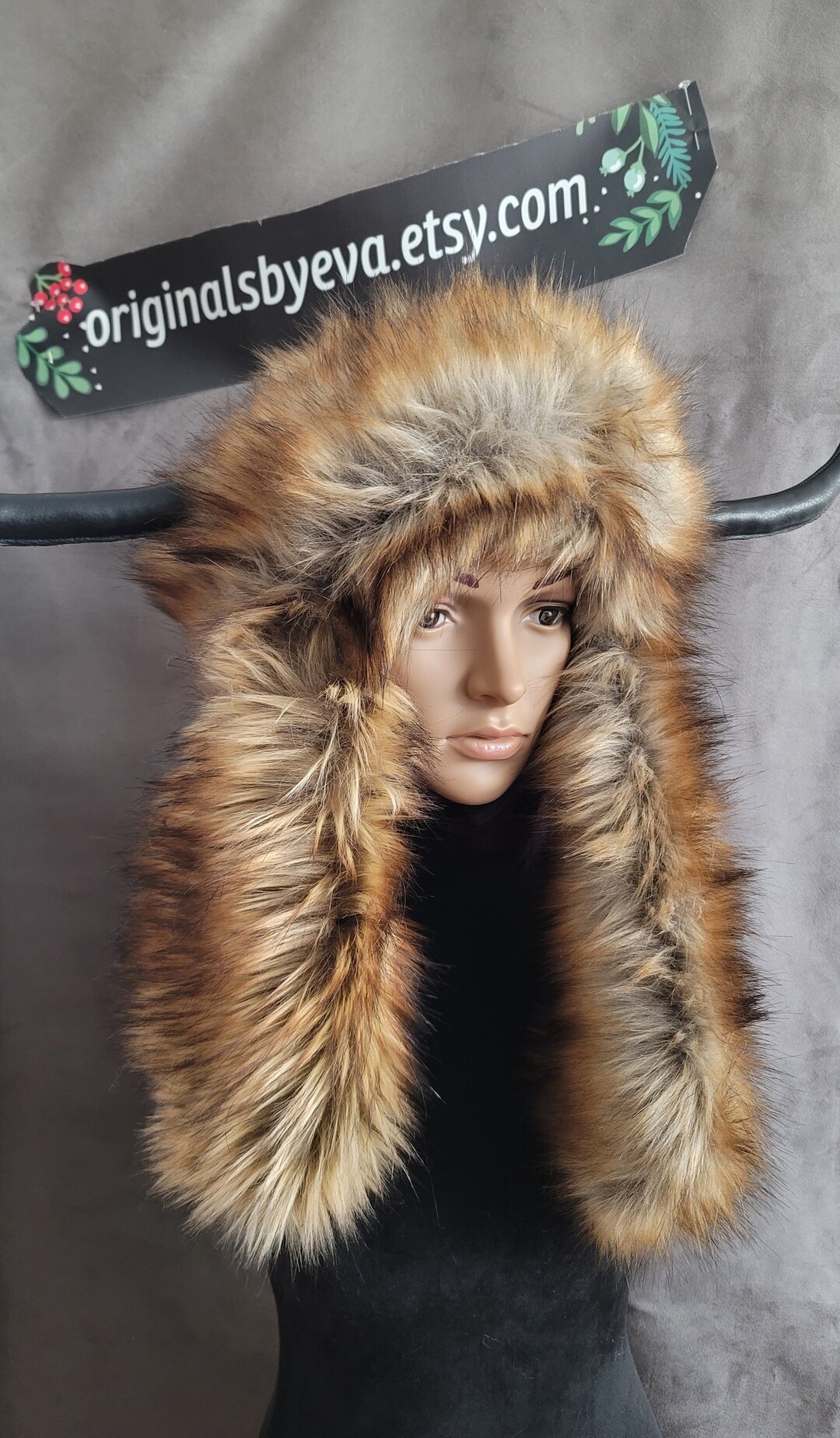 Buy Trapper Hat With Black Horns Online in India