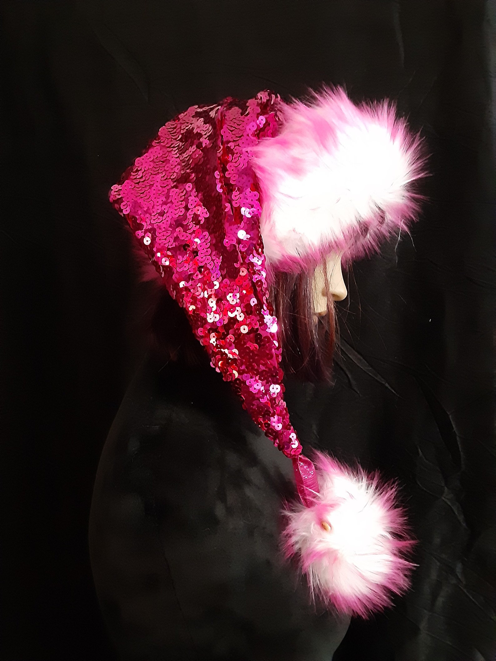Pink Christmas Hat 