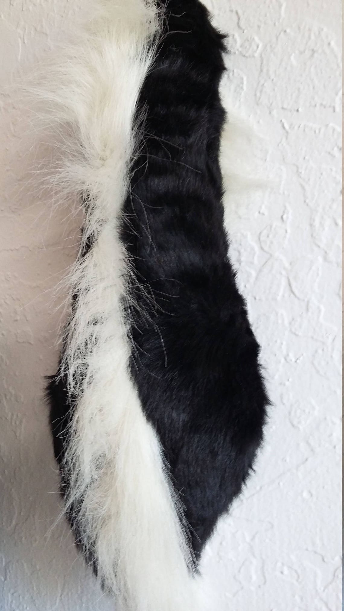 Skunk tail costume Skunk ears and tail | Etsy