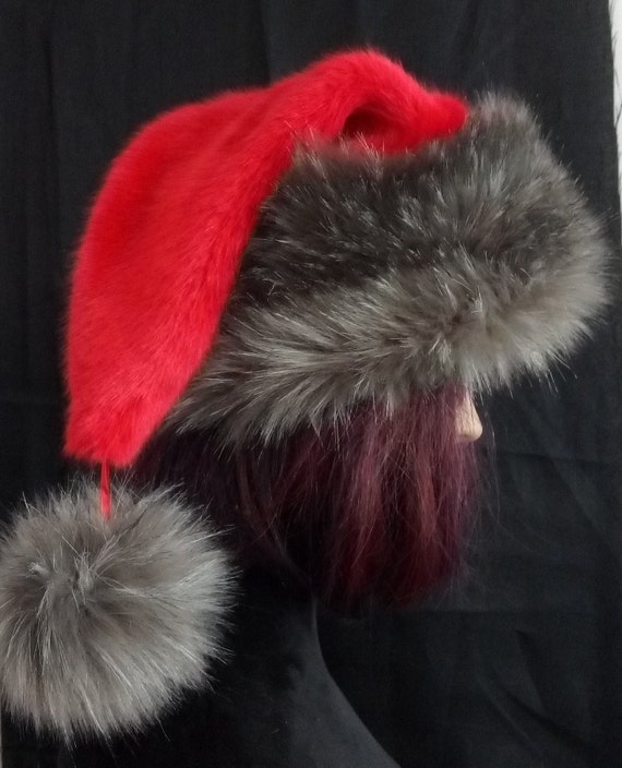 Fur santa hat Clearance