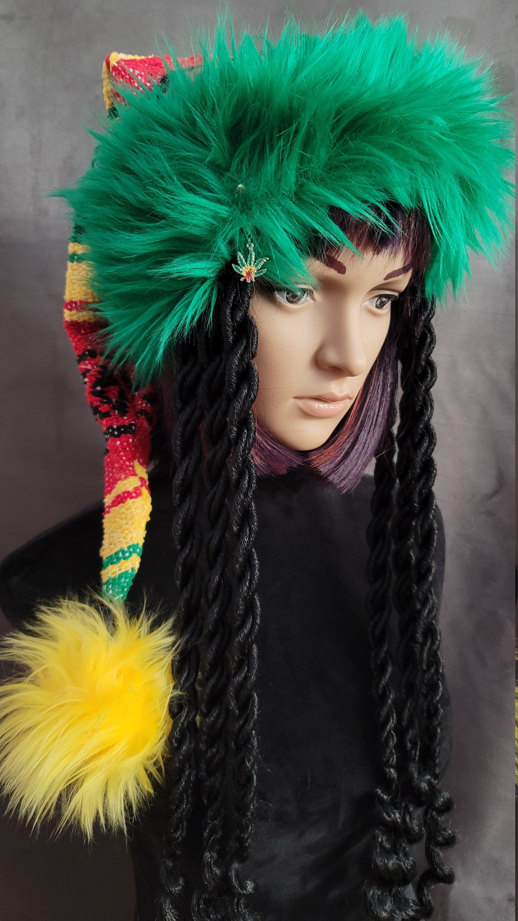 Rasta christmas hat Clearance