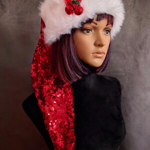 Fancy Santa Hat Etsy