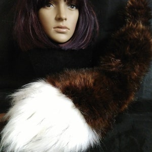 Faux Red Fox Fur Costume