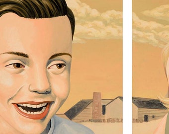 Archival Print: "Because If You Don't, You Just Might Cry", Gregory Ferrand, 13"x19"
