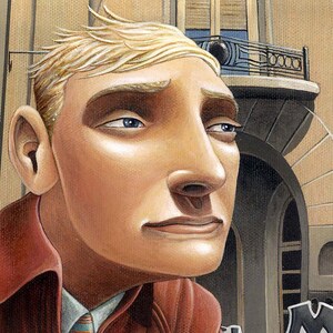 Den stora flykten. 13 x 19 tryck Arkivtryck (begränsad upplaga om 100) bild 4