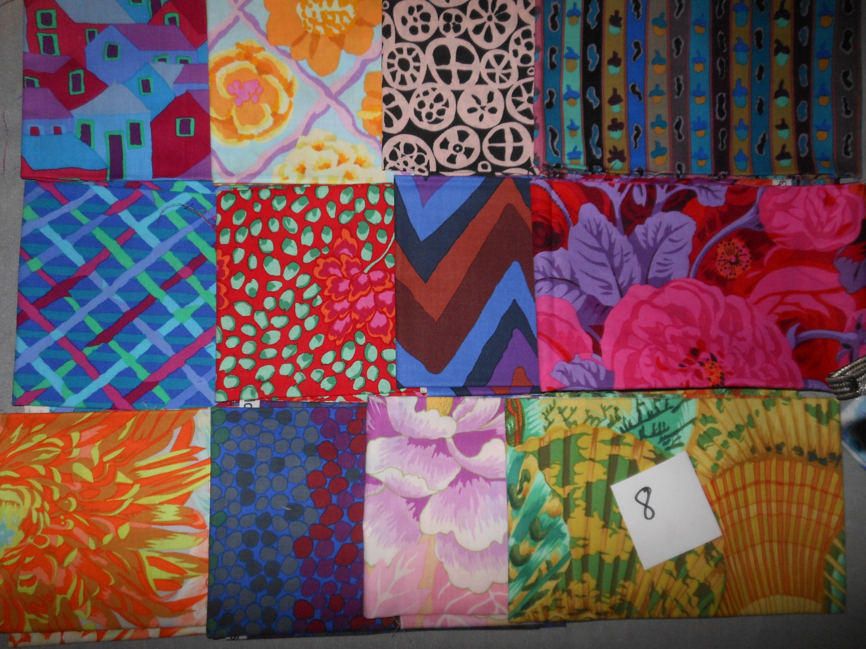 6# Kaffe Fassett collectif Collection de 12 poo Rare tissu Fat Quarters Bundle. Total de 3 yards 6# Kaffe Fassett collectif Collection de 12 12 12 poo Rare tissu Fat Quarters Bundle. Total de 3 yards 914fb0