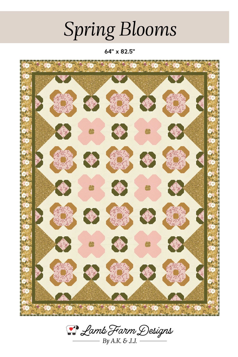PDF Spring Blooms Quilt Pattern - Etsy