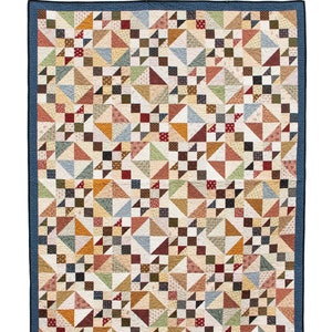 PDF Richmond Rails Scrappy Quilt Pattern