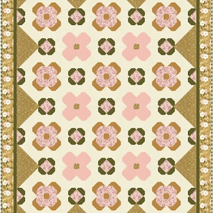 PDF Spring Blooms Quilt Pattern