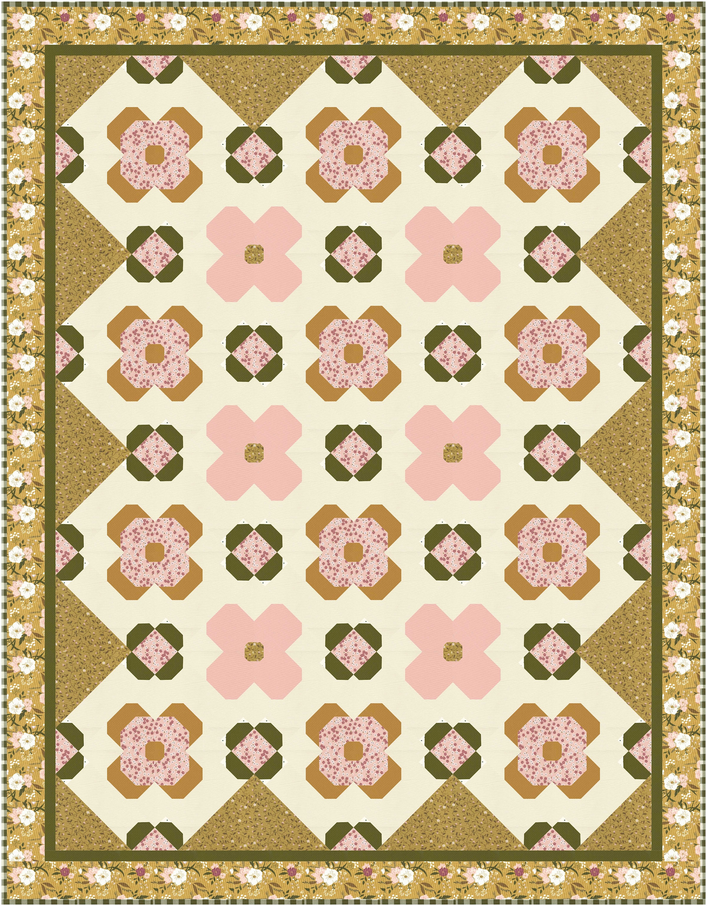 PDF Spring Blooms Quilt Pattern - Etsy