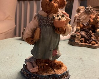 Boyds Bears & Friends Bearstone Jennifer Newmom Bear Figurine Handmade Resin 20…