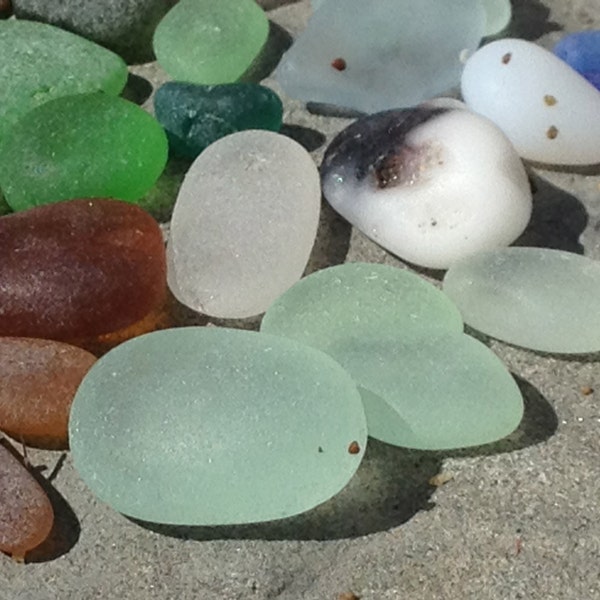 Sea Glass Beach, Fort Bragg CA, Genuine, Natural, Real,