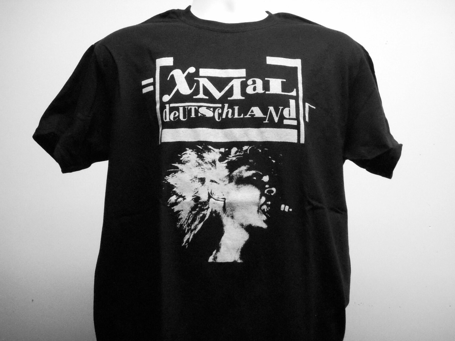 Xmal Deutschland T-shirt (FREE SHIPPING in the USA only) Goth Post-pu…