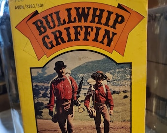 Walt Disney's Bullwhip Griffin Sid Fleischman's By The Great Horn Spoon! Vintage Paperback Book 1st Avon Printing Wild West Film Edition