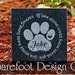 Granite Personalized Pet Memorial Stone