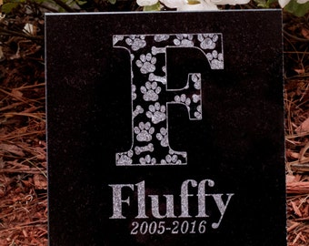 Granite Personalized Pet Memorial Stone