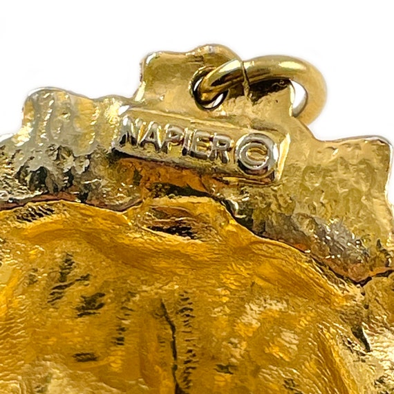 Vintage Napier Lion Head Pendant - image 7
