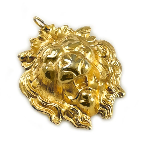 Vintage Napier Lion Head Pendant - image 2