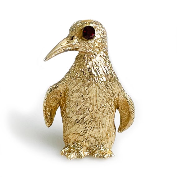 Vintage Napier Penguin Pin/Brooch - 1960s