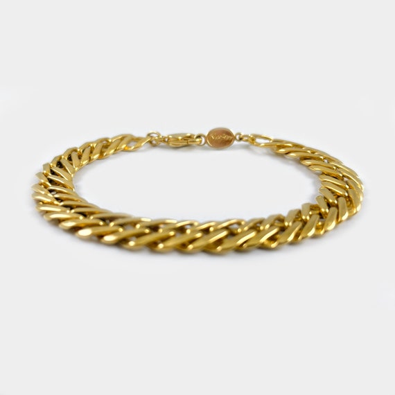 Vintage Napier Gold Tone Link Bracelet - image 2