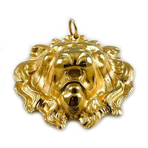 Vintage Napier Lion Head Pendant - image 3