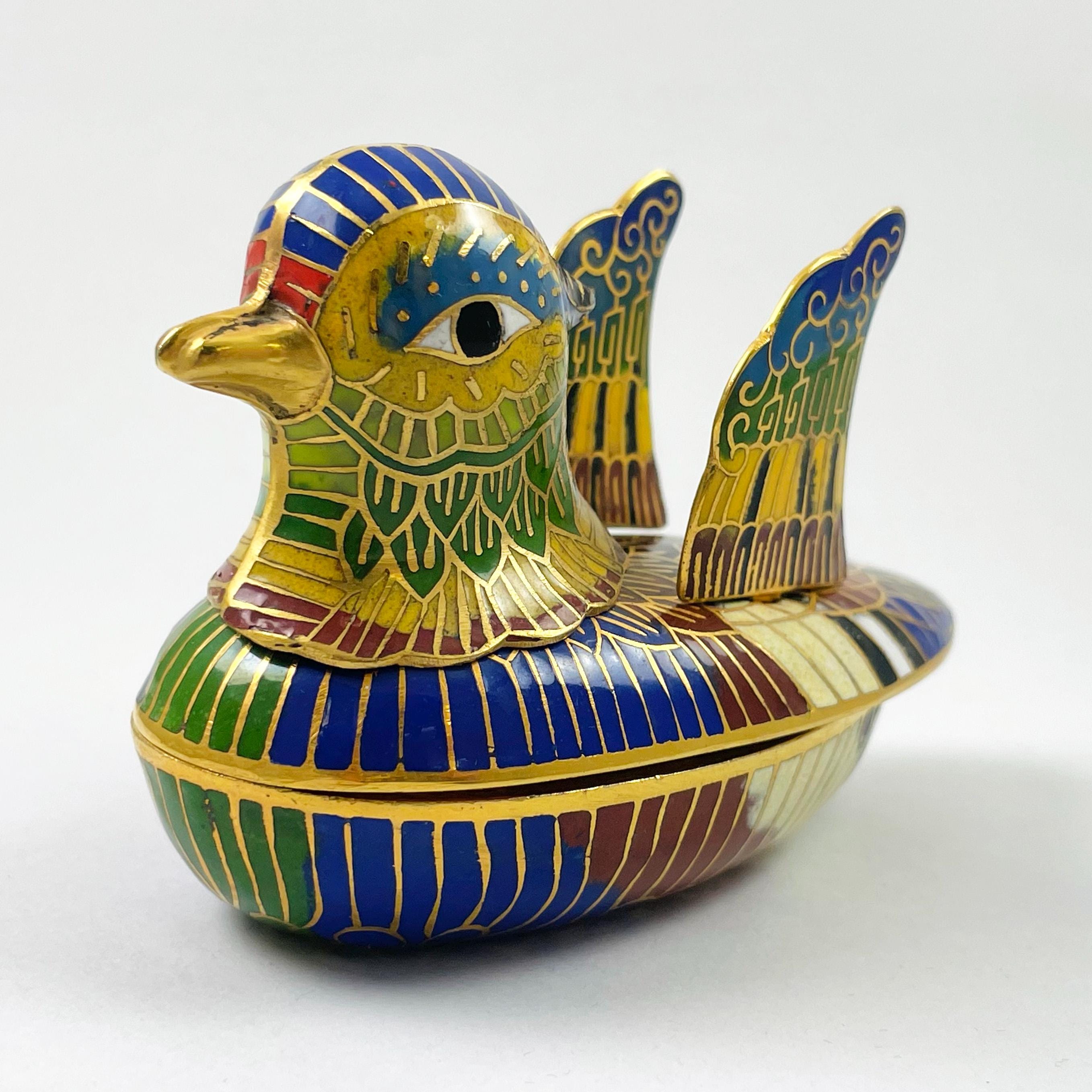 小物入れ - 七宝焼 蓋付き Etsy 日本 七宝鳥蓋鍋・小物入れ 鳥柄 七宝