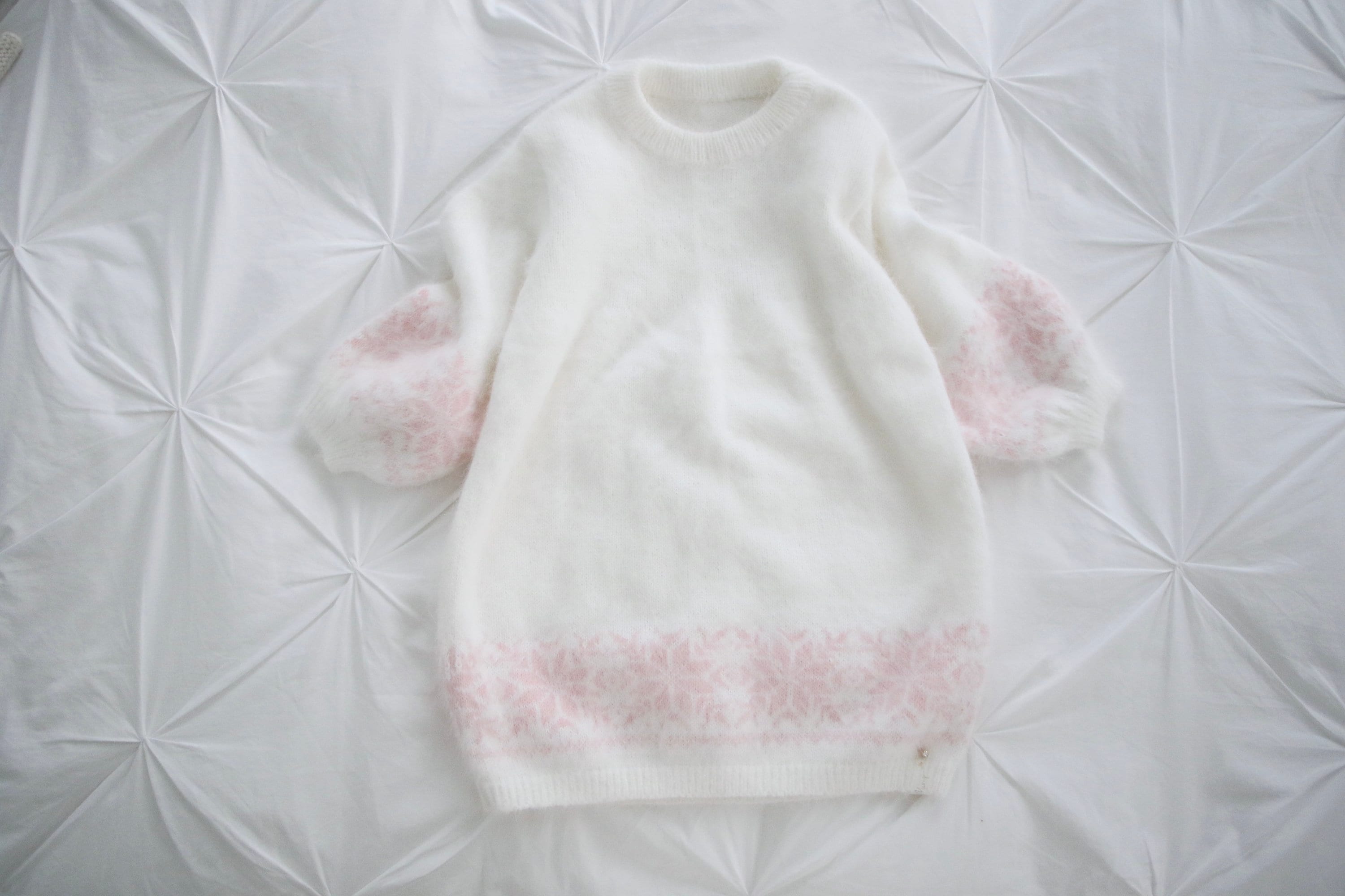 18 24 months Long sleeve dress Baby girl dress Angora dress