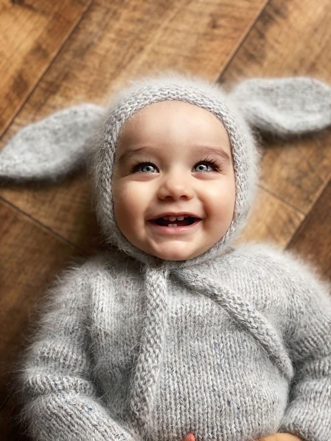 Bunny hat for baby boy hotsell