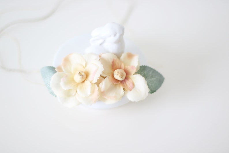 Props headband Newborn headband-Flower headband Newborn baby girl Newborn hair Baby girl headband Newborn flower Props headband