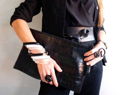 Lucite cuff deals
