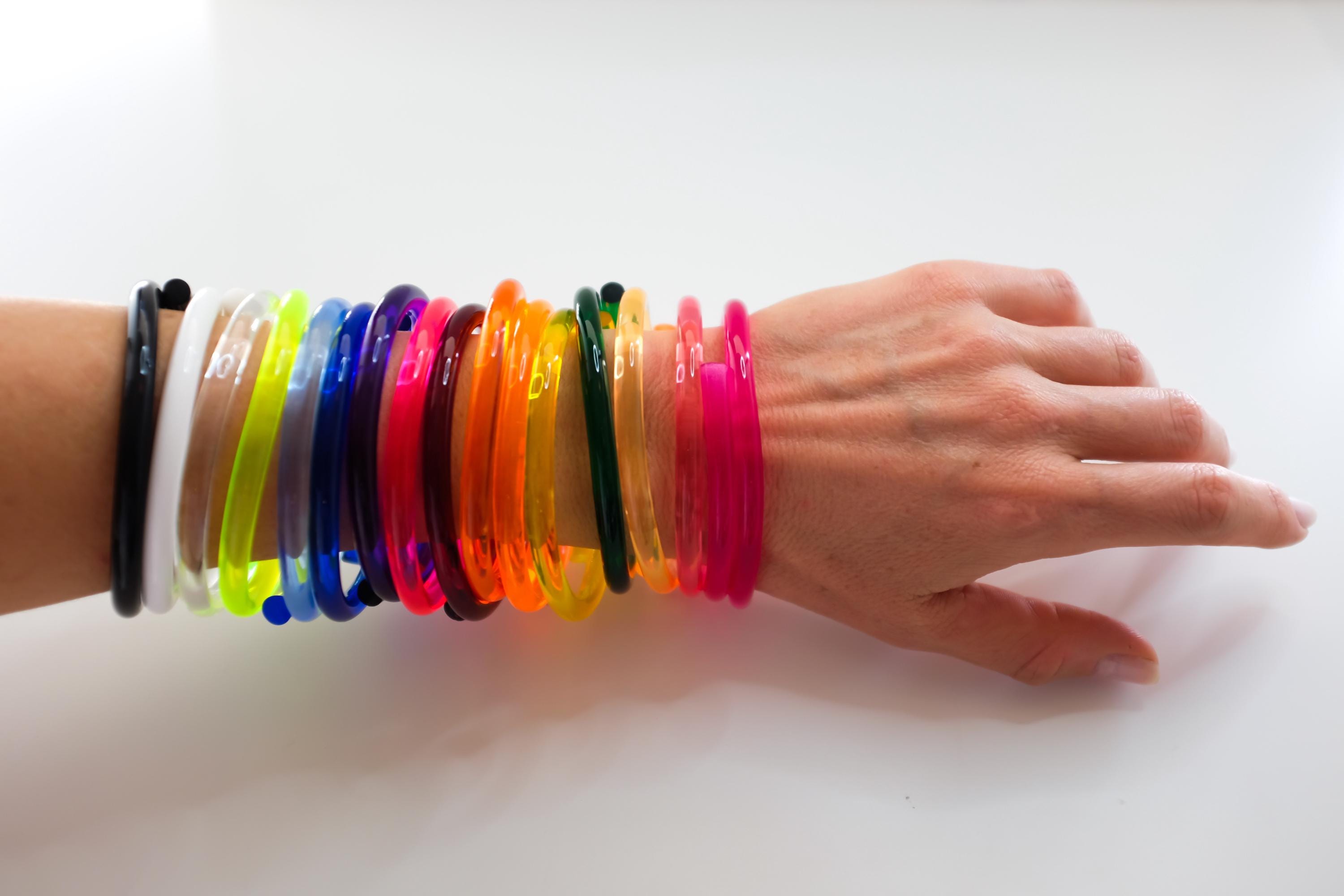 希少 MOUNTAIN RESEARCH ACRYLIC BANGLE Mountain Research /Bangle – redtriangle