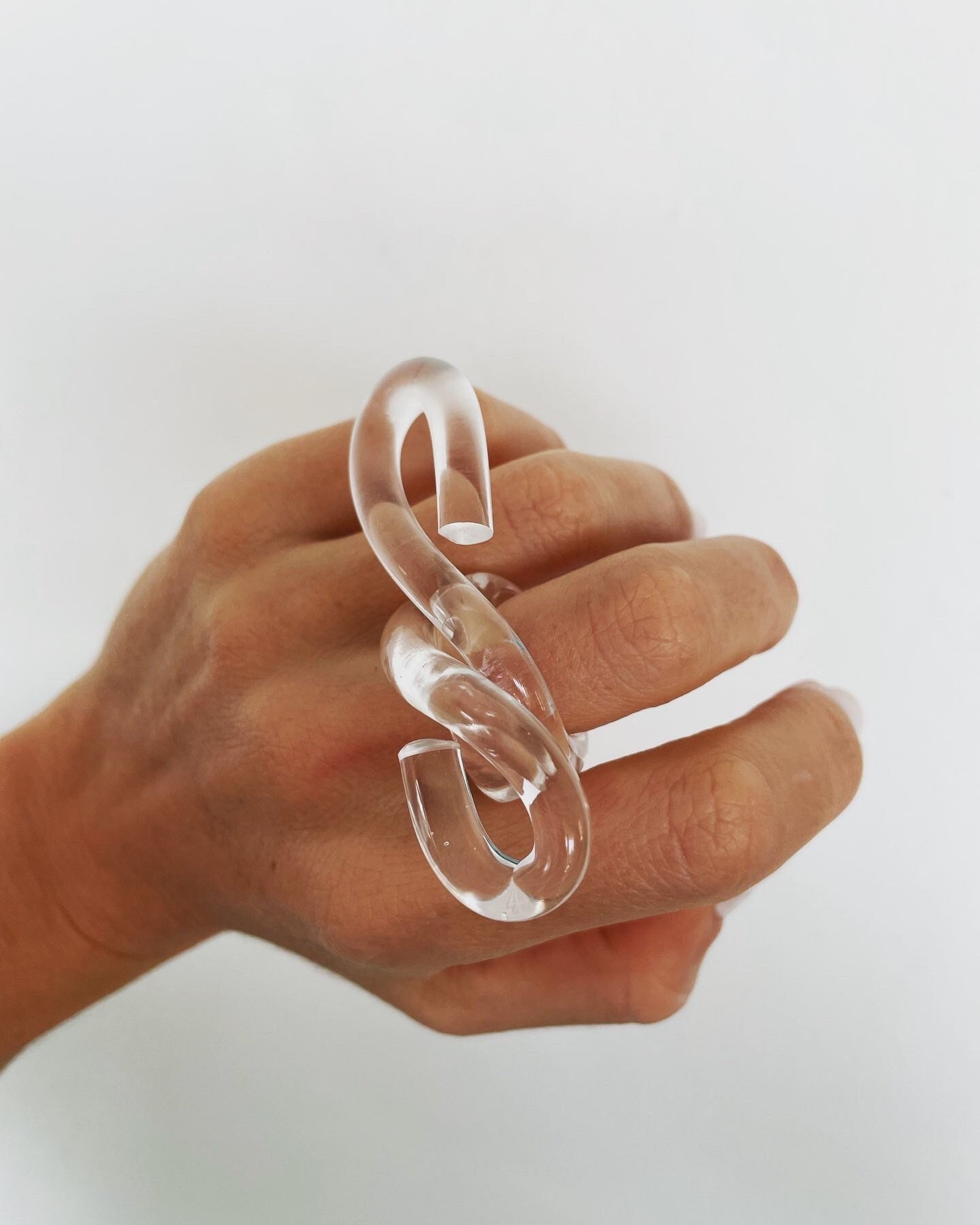 CANCER Zodiac Ring – Astrology Lucite Ring, Horoscope Ring, Water Signs, Handmade Sculptural Acrylic Jewelry, Chofa Jewelry, Birthday Gift