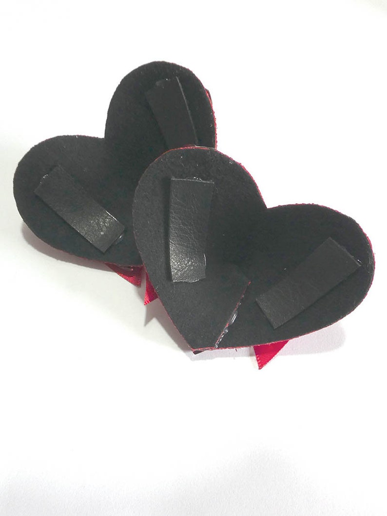 Heart Pasties with Sunflower and Leaves