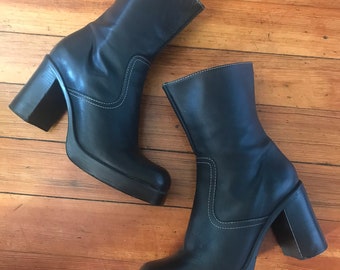 platform steve madden boots