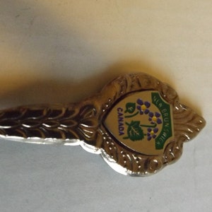 Vintage Souvenir Collector Spoon New Brunswick Canada Mactaquac SP-47