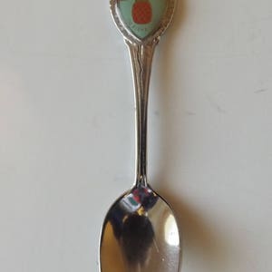 Vintage Souvenir Collector Spoon Hawaii The Aloha State 3 3/8 Inches  SP-299