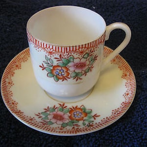 Occupied Japan Demitasse Cup and Saucer MB CL31-33