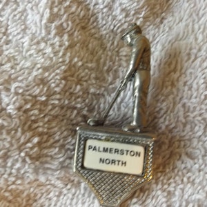 Collector Souvenir Spoon Golf Palmerston North Randa Australia  5&quot;  SP248
