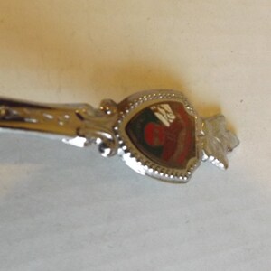 Vintage Souvenir Collector Fork Banff CableCars Canada SP-70