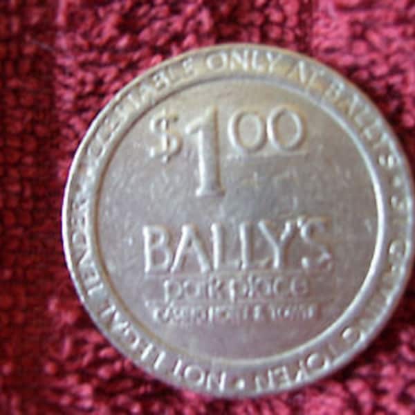 Bally's 1 Dollar Gaming Token Atlantic City MS-64