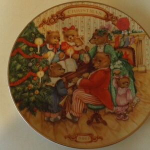 Avon Collector plaat 1989 samen voor Kerstmis CL12-6