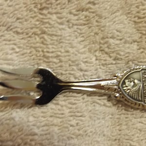 Vintage Souvenir Collector Mini Fork Oklahoma  SP-91