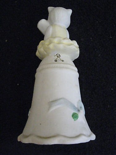 Vintage Porcelain Bell Kitten Design 7