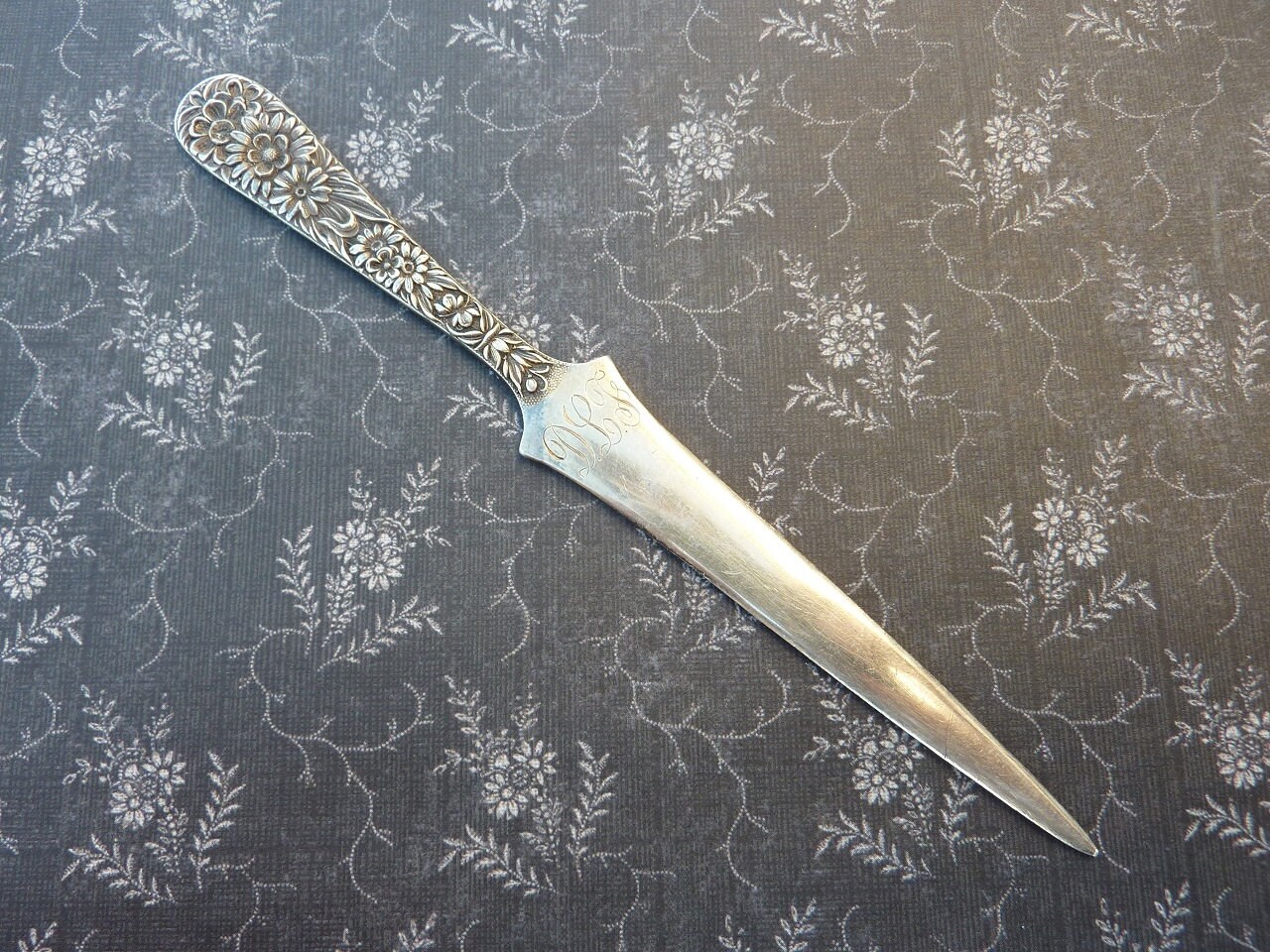 Vintage Antique Letter Opener by S. Kirk & Son / Solid Etsy