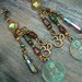 spiritual earrings zen earrings buddha earrings pendant earrings ohm earrings in yoga boho gypsy style
