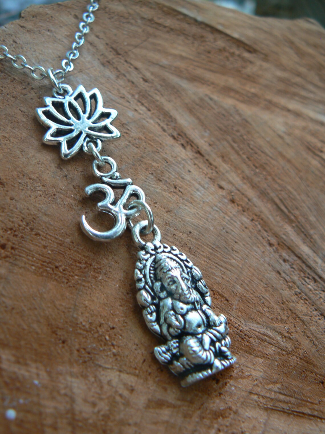 Collar espiritual Ganesha collar zen collar buddah collar de Etsy