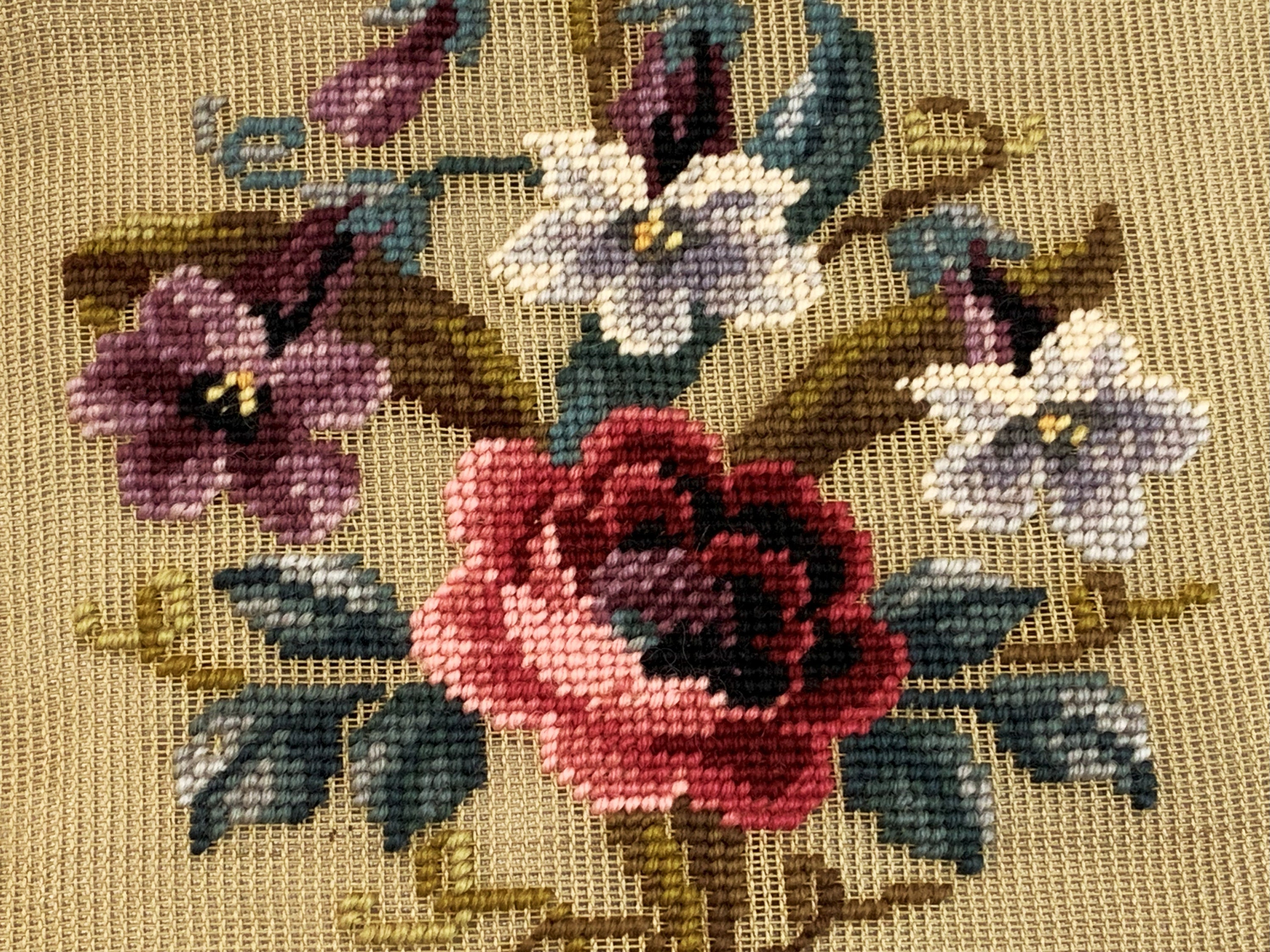 Vintage Needlepoint Kit From Tapex Vienna Swiss Alps Chalet 